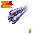 2016 pvc film plastique film transparent pvc film